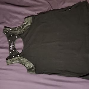 Royal Bones spike tank top